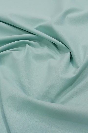 Baumwollstoff UNI JADE grün mint