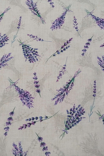 Lavendel Dekostoff