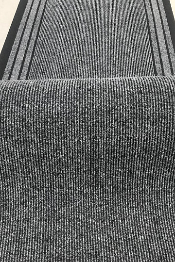 Läufer SYDNEY Breite 80 cm grau