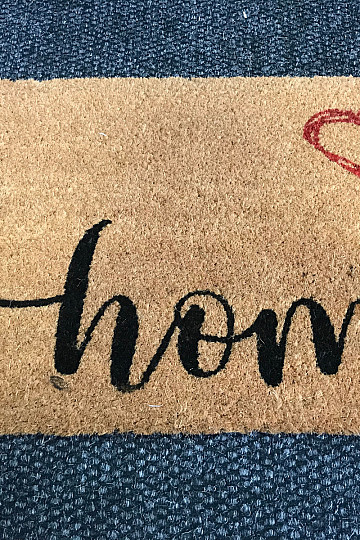 Matte HEART AND HOME beige