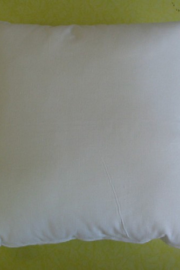 Weißes Kissen - Füllung 55x55 cm