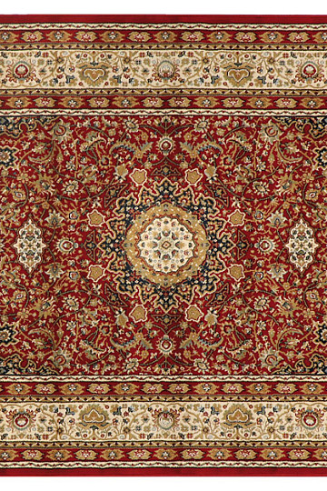 Stück Teppich KENDRA 711  beige / rot
