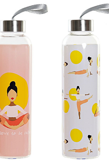 YOGA Glasflasche 550 ml