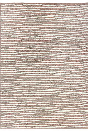 Stückteppich LOTTO Streifen beige/weiß