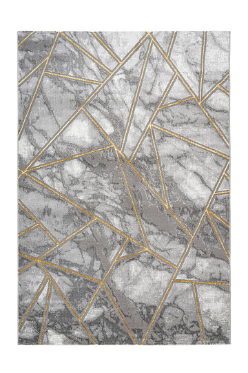 Moderner Teppich MARMARIS 402 Gold