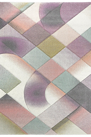 Moderner Stück Teppich DIAMOND geometrische Mischung