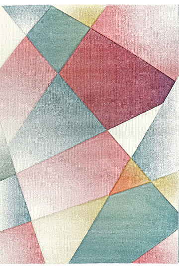 Modernes Stück Teppich DIAMOND geometrische Trennwände