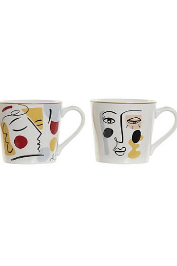 Gesichter Tasse 400ml