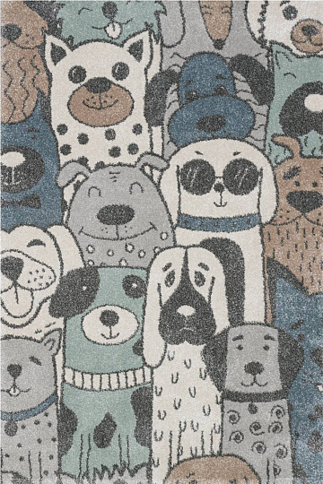 Kinderteppich ROMA HUNDE