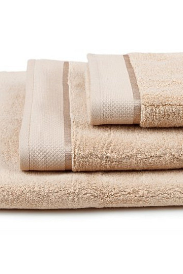 Handtuch und Badetuch MIKRO beige