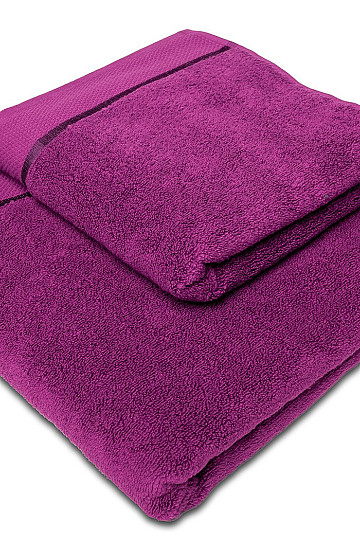 Handtuch und Badetuch MIKRO fuchsia