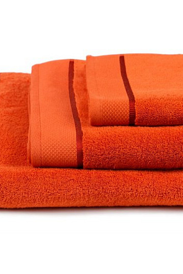 Handtuch und Badetuch MIKRO terracotta