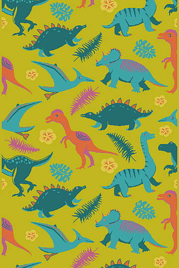 PLAY DINOSAURS Kinderteppich