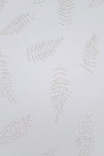 Weihnachtstischdecken und Schals LEAFS I natur silber