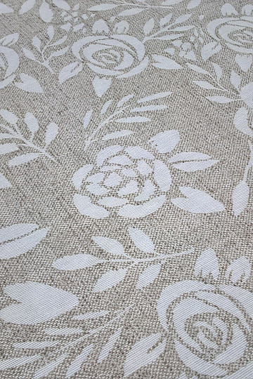 Dekorationsstoff ROSEN creme