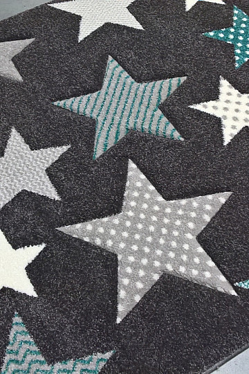Kinderteppich PASTEL Sterne
