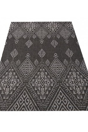 Bukkaler Teppich ZARA 03 schwarz