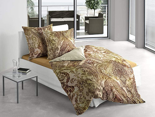 IRISETTE Luxus-Bettwäsche aus Baumwolle/Satin JUWEL-K 8876-50