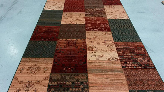 Luxus-Wollteppich ROYAL PATCHWORK NEW 402