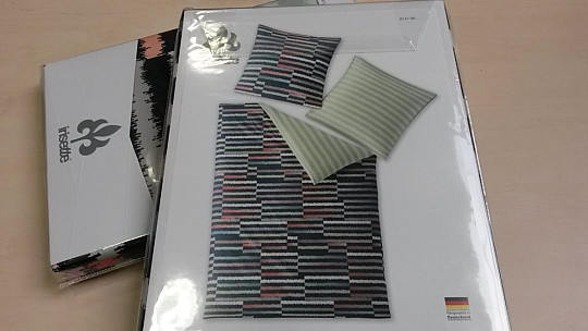 Luxus-Bettwäsche aus Baumwolle/Satin SOL-K 8121-90