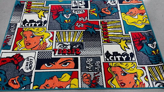 Designierter Teppich KOMIKS