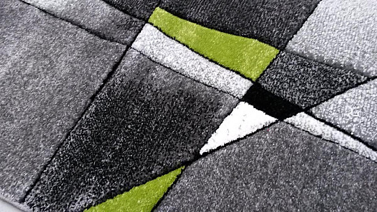 Teppich modern BRILLIANCE grün