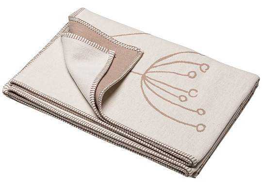 Baumwolldecke DF JADE elfenbein