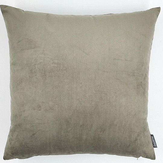 Samtbezug RIVIERA GRAU BEIGE