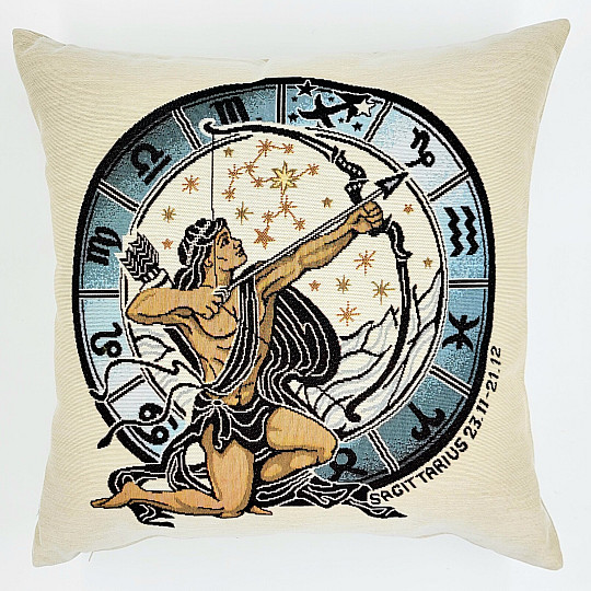 SAGITTARIUS Gobelin-Kissenbezug
