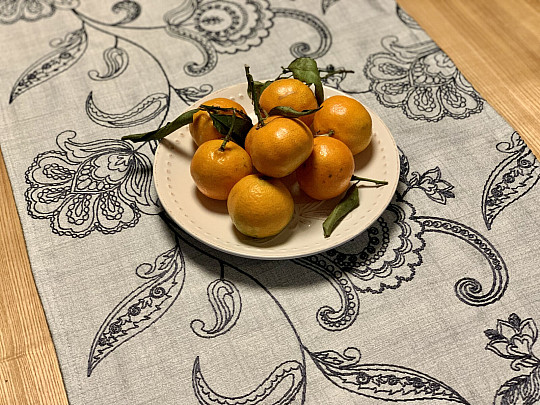 AGENDA bestickter Schal