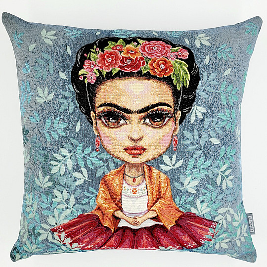 FRIDA KHALO Gobelin-Kissenbezug