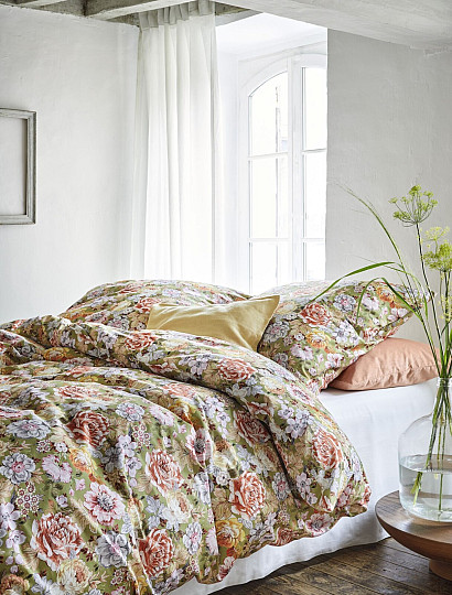 IRISETTE Luxus-Baumwollsatin MAGIC 30 grün