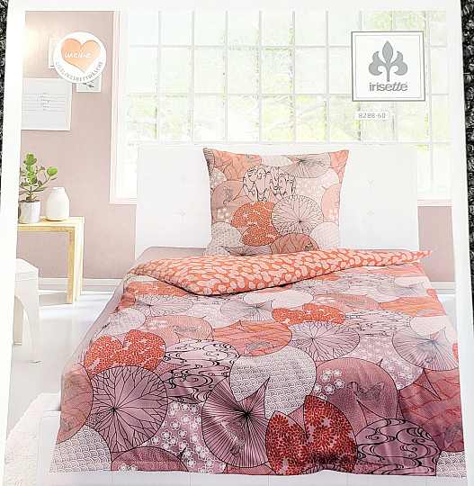 IRISETTE Luxus-Baumwollsatin EOS 8288-60 rot