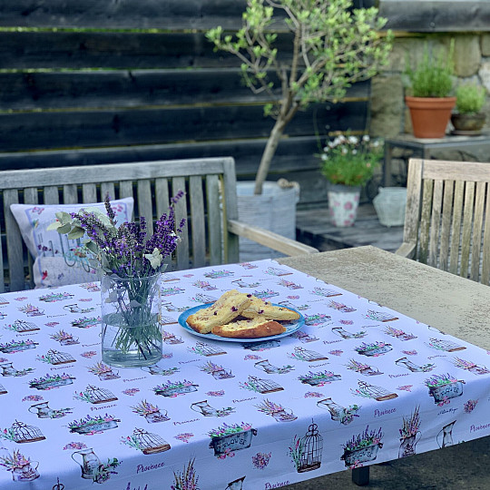 Tischdecke WEISS PROVENCE