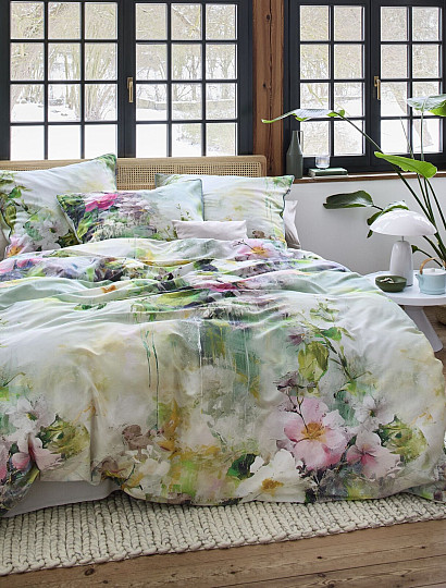 IRISETTE luxuriöser Baumwollsatin TOKIO 8572-30 MONET