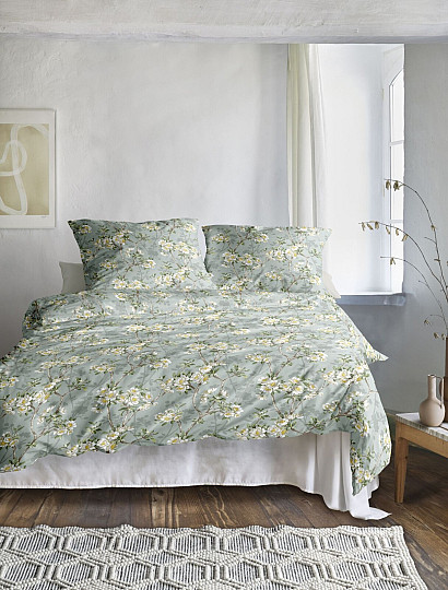 IRISETTE luxuriöser Baumwollsatin TOKIO 8537-30 MENTOL