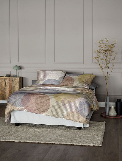 IRISETTE Luxus-Flanellbettwäsche ZOBEL 8553-50 COLOR WHEELS