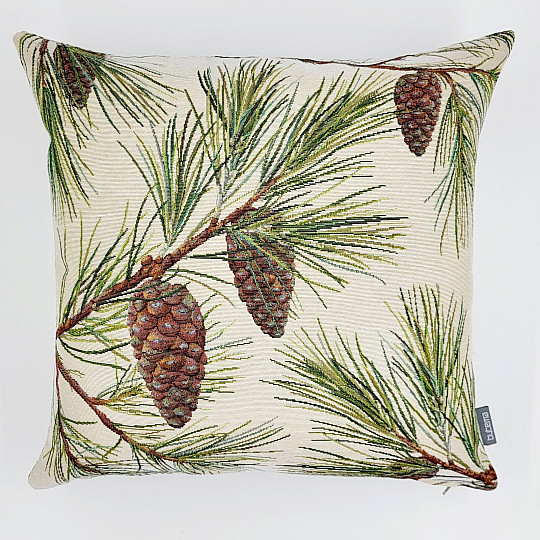 Weihnachtlicher Wandteppichbezug PINE CONE