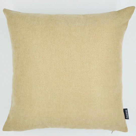Dekorativer Kissenbezug AGRA DUNKELBEIGE