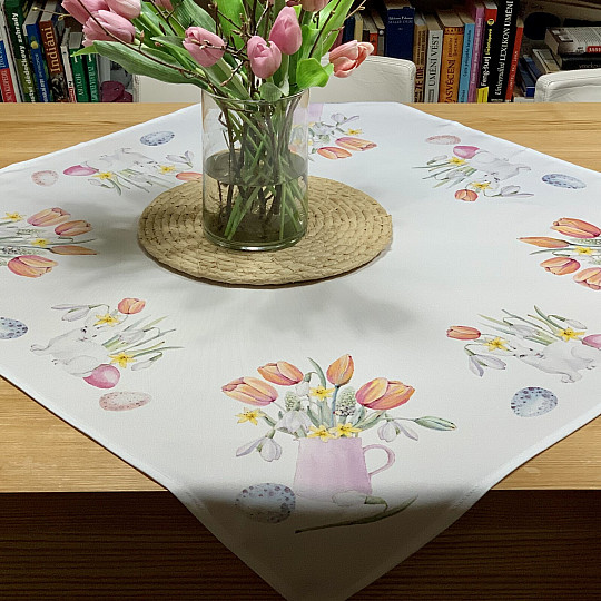 Tischdecke und Schal SPRING DELIGHT