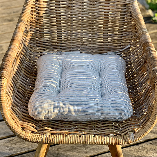 SITZE IRIS STRIPE BLAU