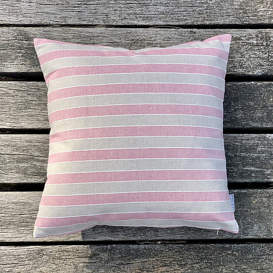 Dekorativer Kissenbezug TREBOL PINK STRIPES