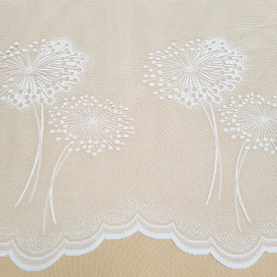 Jacquard-Vorhang CHMÝŘÍ weiß