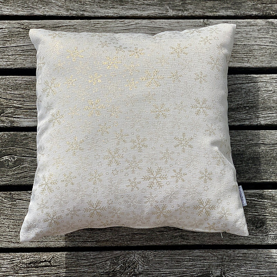Weihnachtsdeko-Cover GOLDEN FLAKES