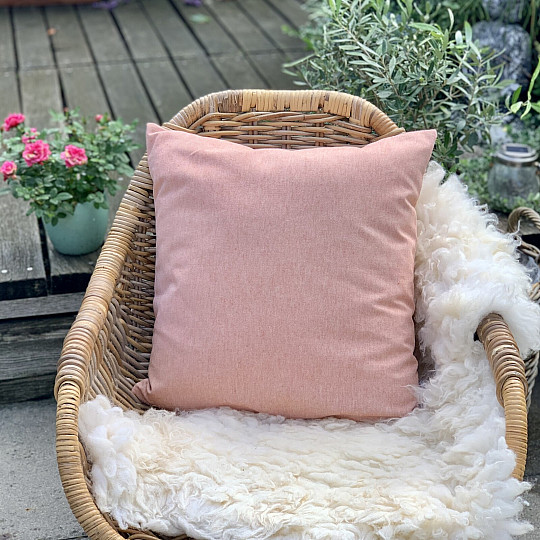 Dekorativer Kissenbezug PASTEL terracotta 60