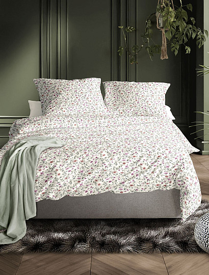 IRISETTE Luxus Baumwollsatin TOKIO 8567-10 WEISS