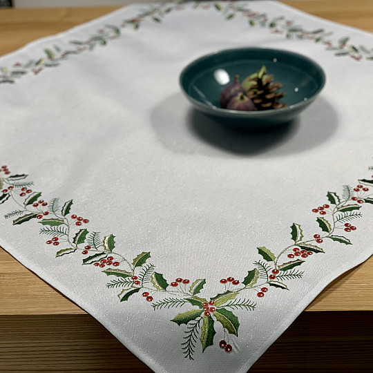 Bestickte Tischdecke STECHPALME