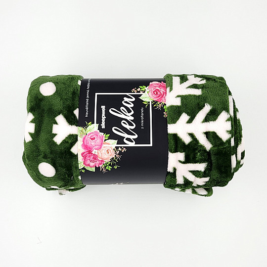 Decke MF FLAKE GREEN