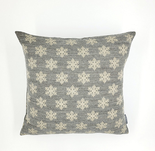 Luxuriöser Dekobezug FLAKES GREY A
