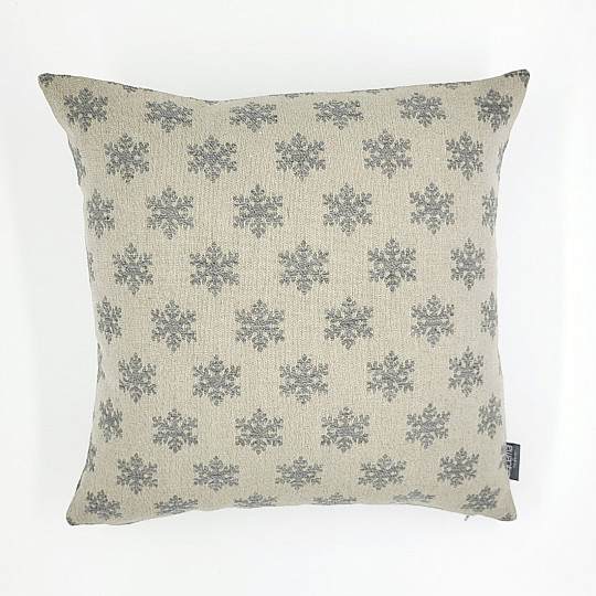 Luxuriöser Dekobezug FLAKES GREY B